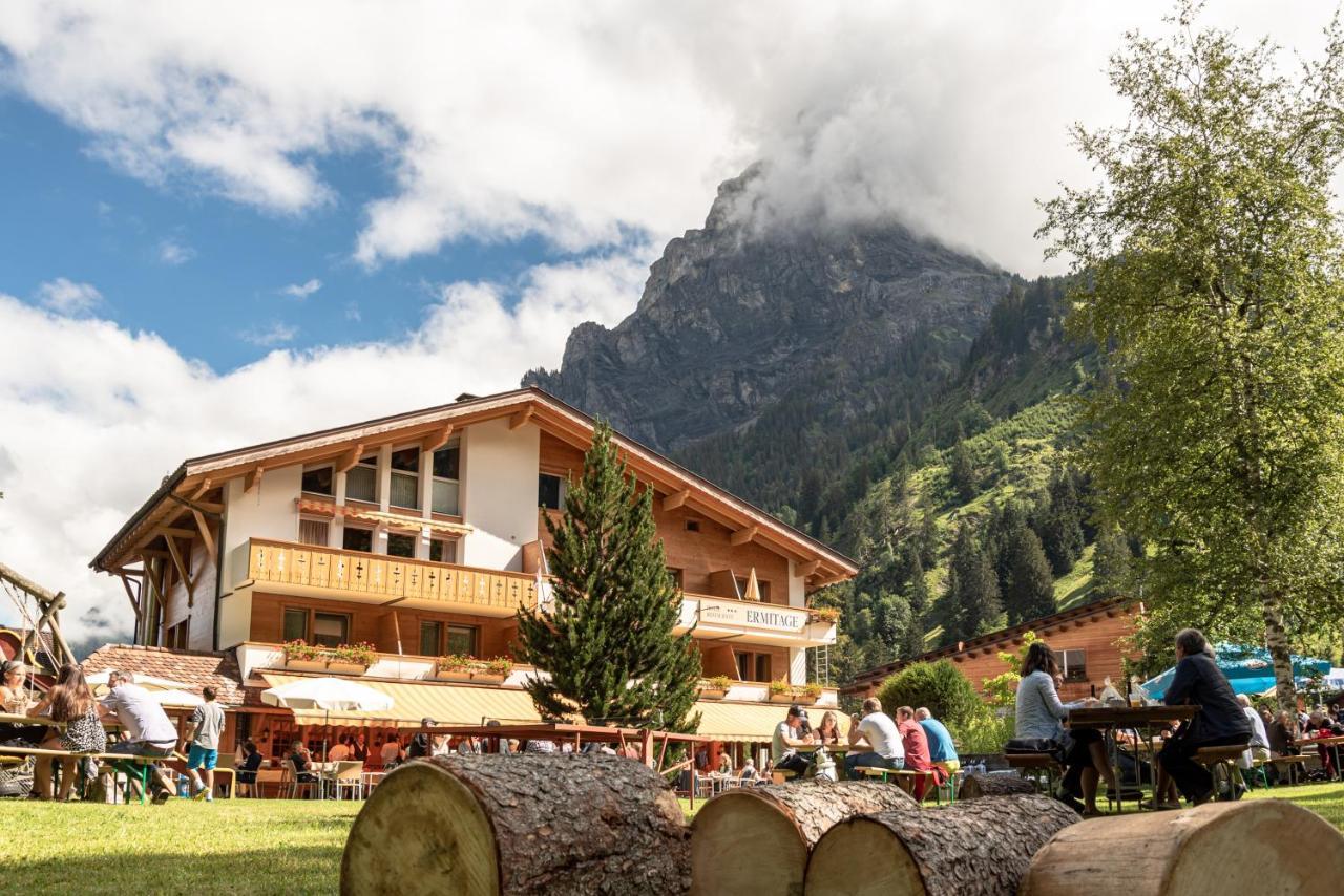 Typically Swiss Hotel Ermitage Kandersteg Bagian luar foto