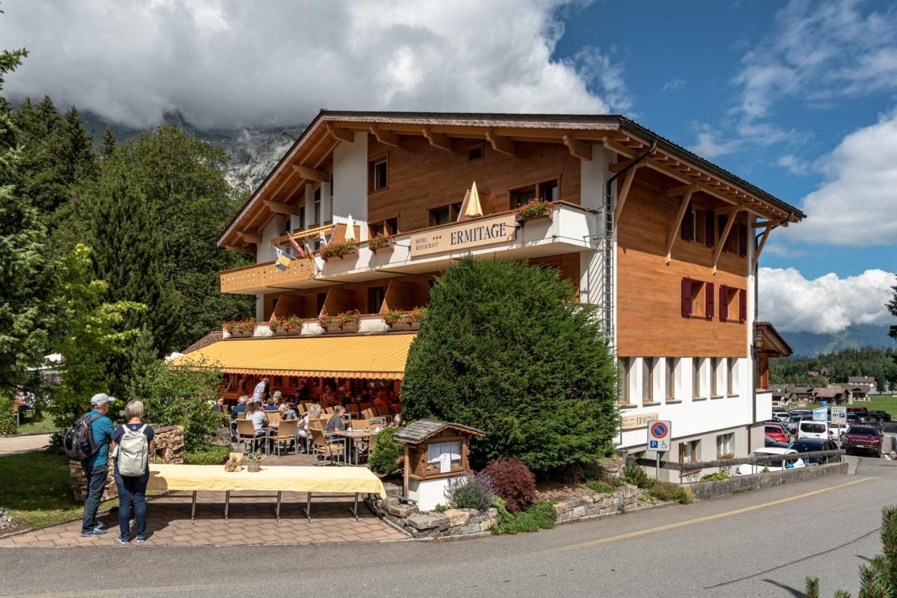 Typically Swiss Hotel Ermitage Kandersteg Bagian luar foto