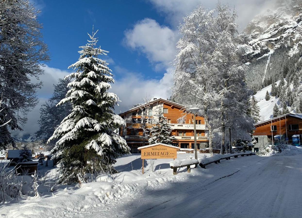 Typically Swiss Hotel Ermitage Kandersteg Bagian luar foto